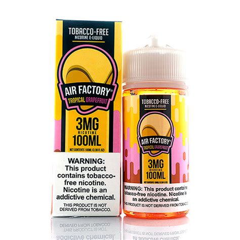 what ingredients are in air factory ejuice